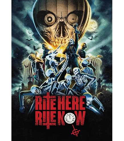 Ghost Rite Here, Rite Now Title Back and Front T-Shirt : Clothing, Shoes & Jewelry
