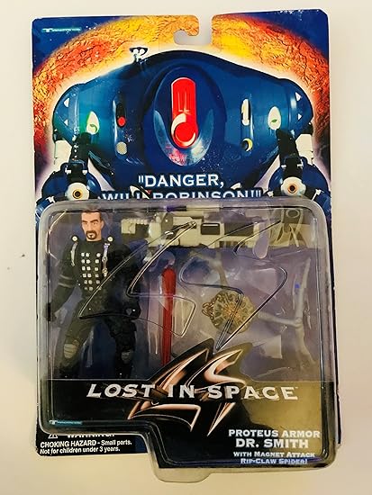 Amazon Com Lost In Space Dr Smith Figure In Proteus Armor With