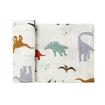 dinosaur muslin