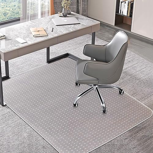 Office Chair Mat for Carpets, Clear Computer Desk Chair Mat for