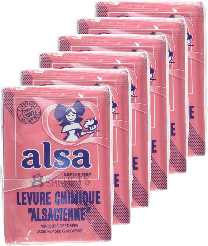 Alsa Levure Chimique Alsacienne 48 Sachets Amazon Fr Epicerie