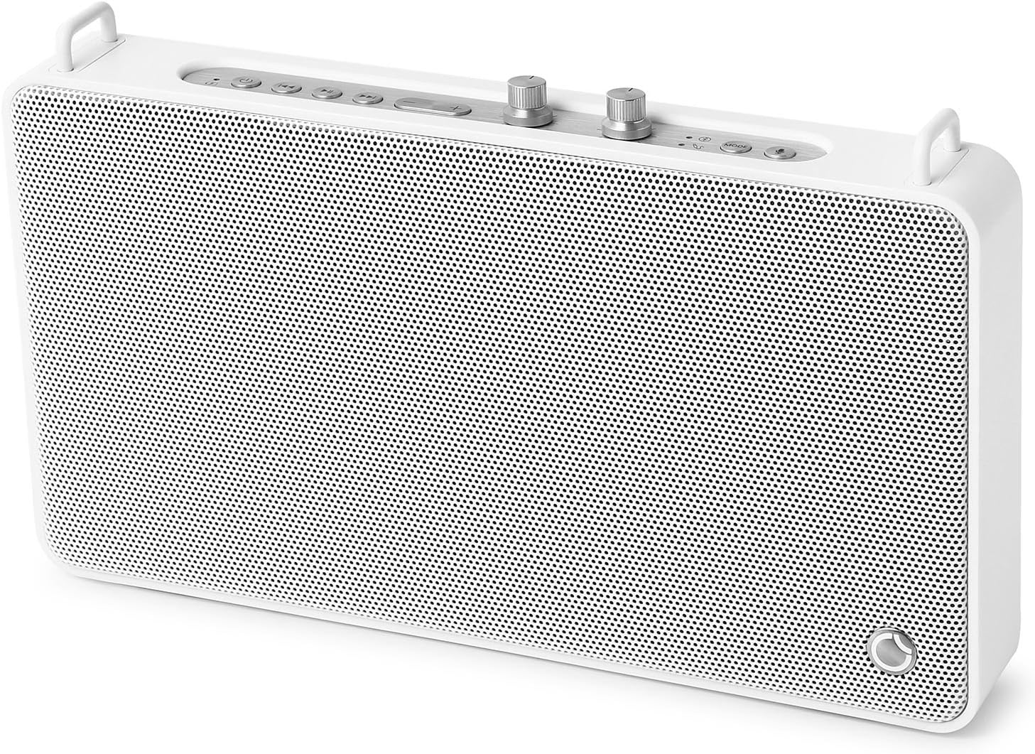 GGMM E5 Wireless Speaker Bluetooth Speaker, Powerful Sound Enhanced Bass 15 Hours Playing Time, Hands Free Calling with USB Charging Port (Black) (E5-Bluetooth-White)