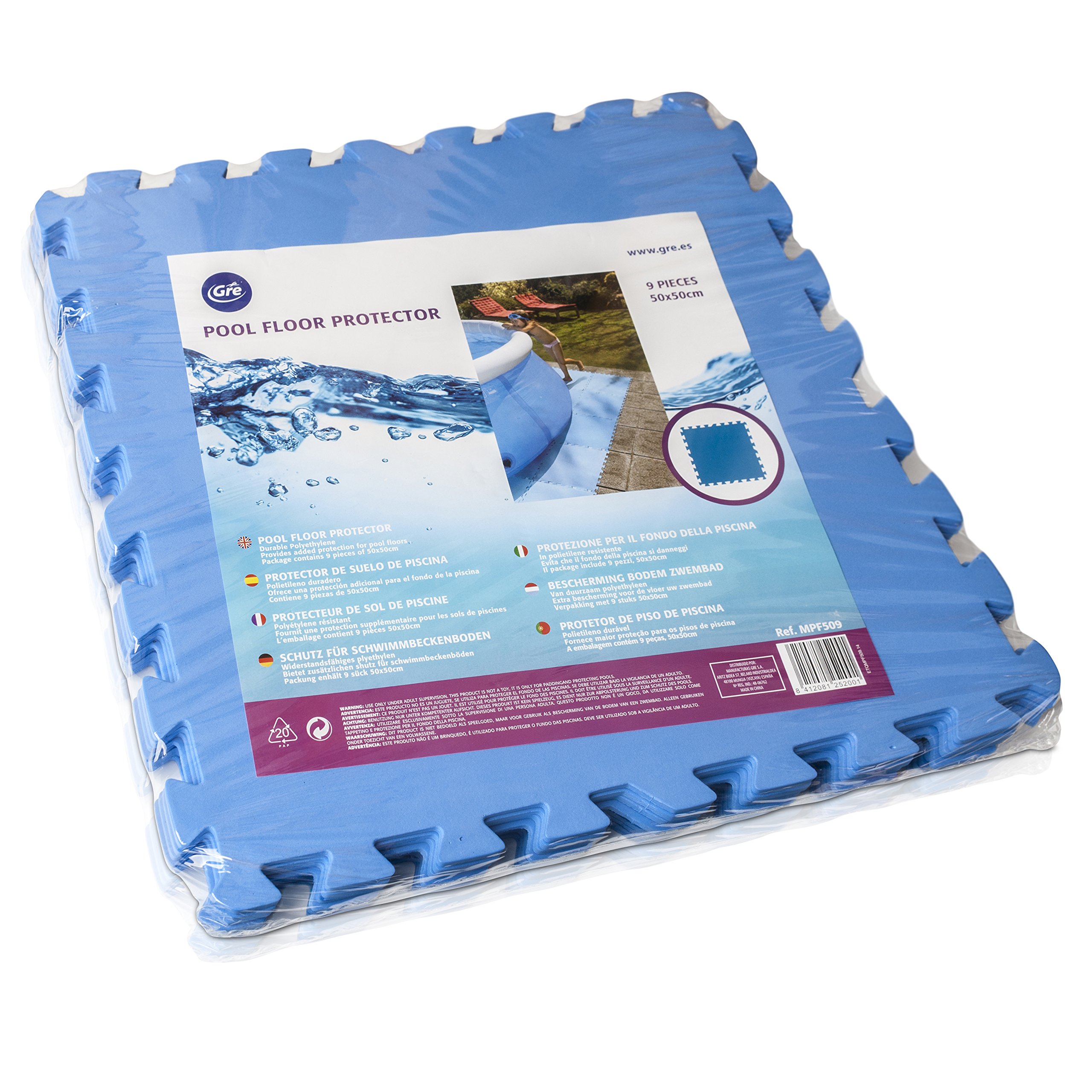 GRE MPF509 Filzbodenschutz for Swimming Pools Round, Diameter 110 g/M ²