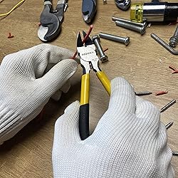 BOOSDEN 5 inch Flush Cutter, Dikes Wire Cutter for