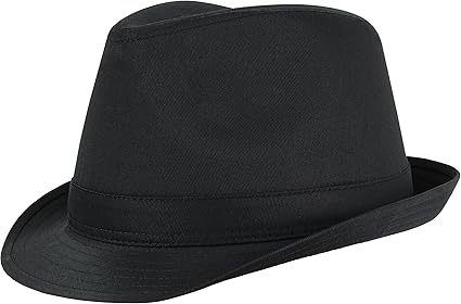 Tarjane Unisex Freizeit Fedora Hut mit Zierband