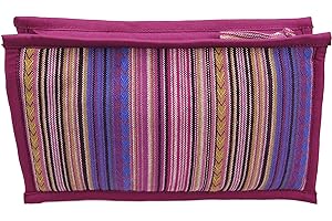 SHENAINI Essential Oil Case for Purse - Wild Plum - Large Size HOLDS 8-12 Bottles (5ml-15ml, also fits Roller Bottles) - Chic and Compact EO Bags in Multiple Sizes - Perfect size Essential Oil Travel Bag