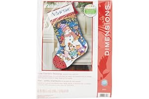 Dimensions Needlecrafts Counted Cross Stitch, Cute Carolers Stocking