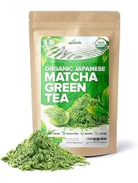 Organic Japanese Matcha Green Tea Powder &ndash; USDA & JAS Organic - Authentic Japanese Origin - Premium Culinary Grade - [100g Value Size]