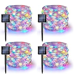 Dazzle Bright 4 Pack Solar String Lights