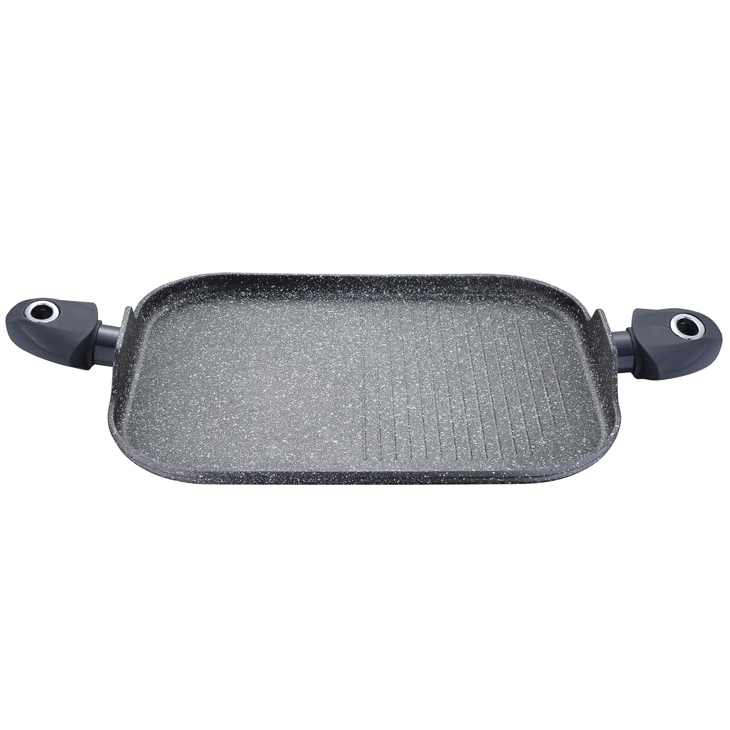 Induction Griddle Plate Serving Platter Rectangular 35.5 x 28.3 cm