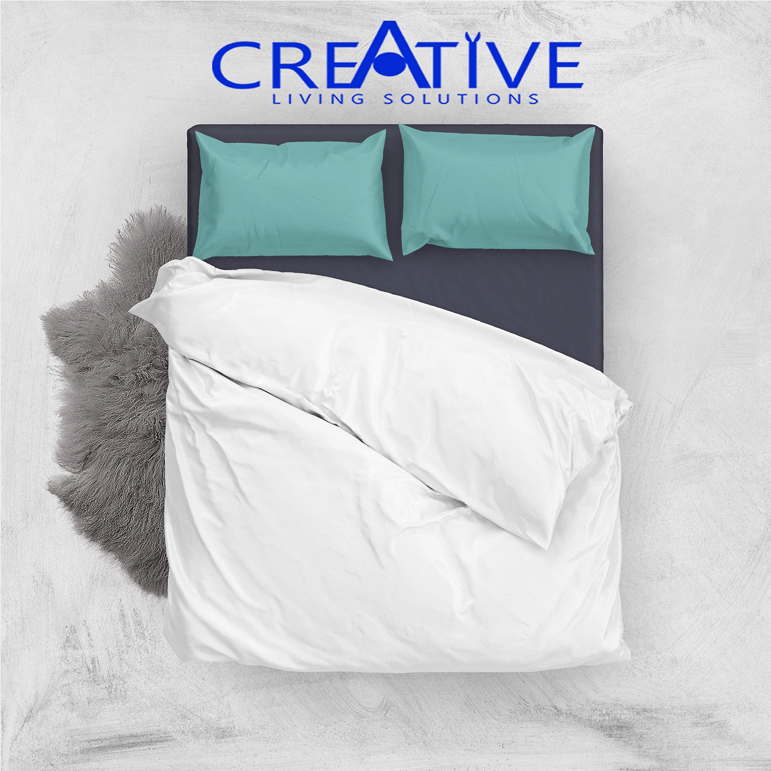 Creative Living Solutions Queen X Comforter 100% Wool 100% Cotton Casing All Season Dry Clean