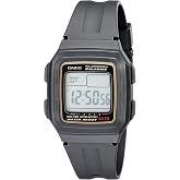 Casio Men's F201WA-9A Multi-Function Alarm Sports Watch