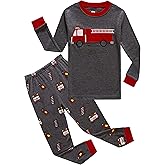 Family Feeling Little Big Boy Pajamas Sets 100% Cotton Pjs Kids Jammies
