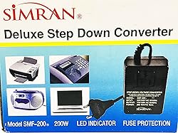 Simran SMF-200 Deluxe 200 Watts Step Down Voltage