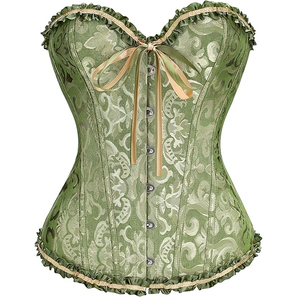 Amazon.com: Cicilin Vintage Corset Top Classic Overbust Bustier