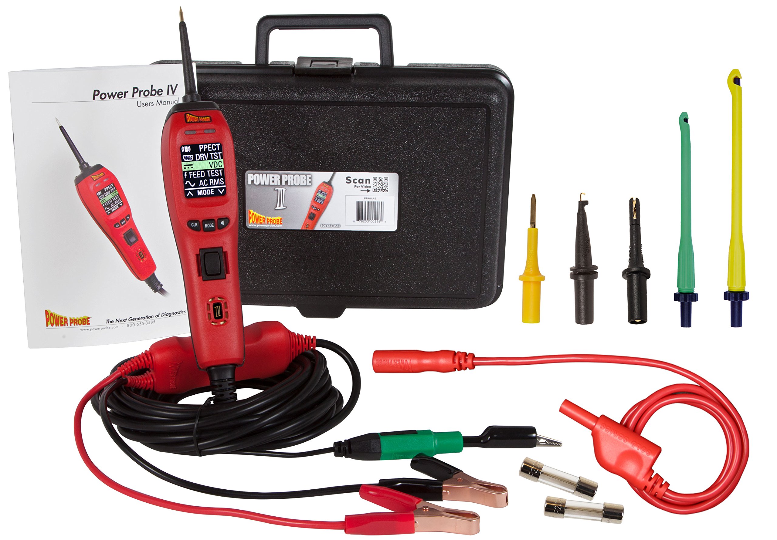 Power Probe PP401AMZ01 Red IV with Connector Kit Buy Online in United
