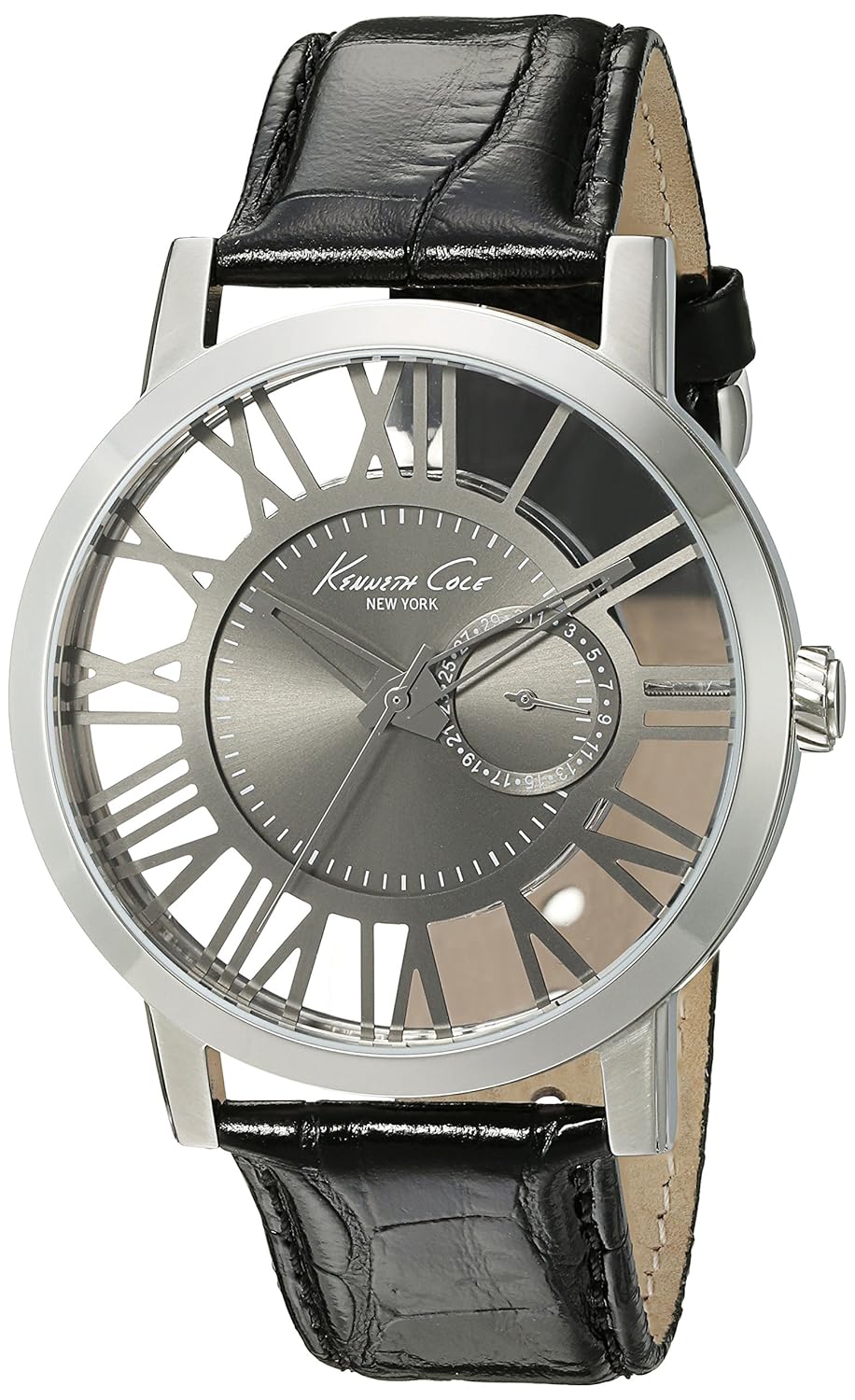 Amazon.com: Kenneth Cole New York Men's 10020809 Transparency Analog  Display Japanese Quartz Black Watch: Kenneth Cole: Watches