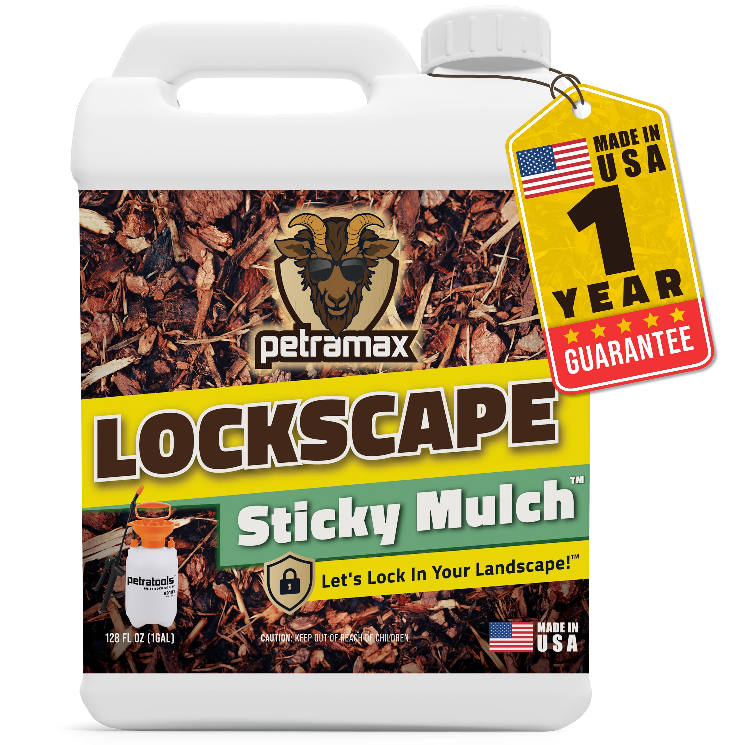 Lockscape Sticky Mulch Glue for Landscaping