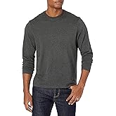 Amazon Essentials Men's Regular-Fit Crewneck Long-Sleeve T-Shirt, Casual Cotton Jersey