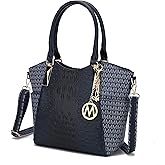 MKF Collection Tote Bag for Women Vegan Leather Shoulder Bag – Top-Handle Purse, Ladies Handbag by Mia K