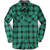 Alex Vando Mens Button Down Shirts Flannel Shirt Long Sleeve