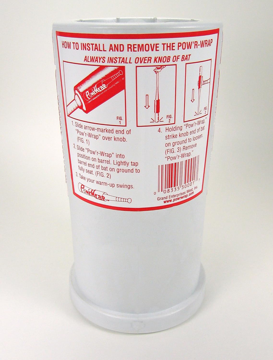 power wrap bat weight