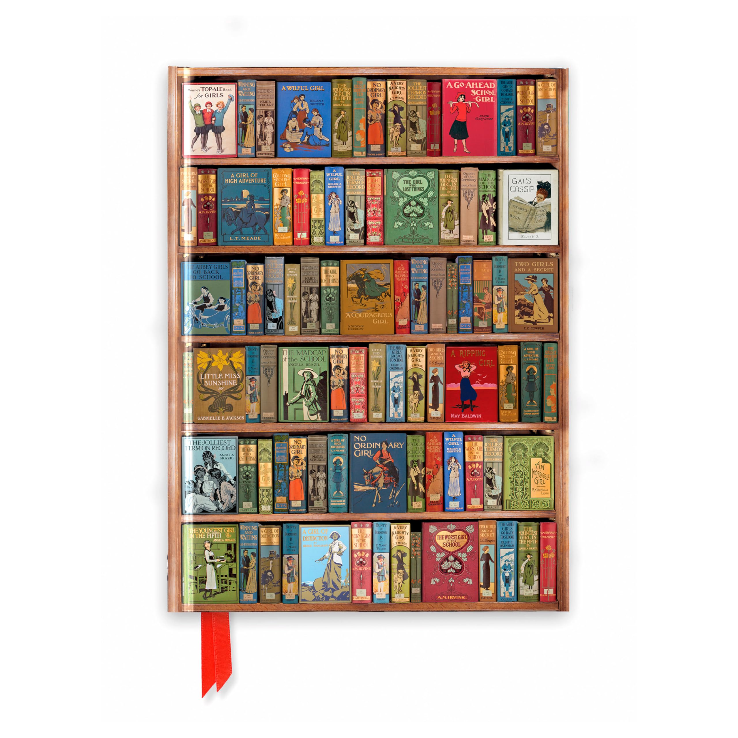 Bodleian Libraries: High Jinks Bookshelves (Foiled Slimline Journal): High Jinks Foiled Slimline Journal (Flame Tree Slimline Journals)