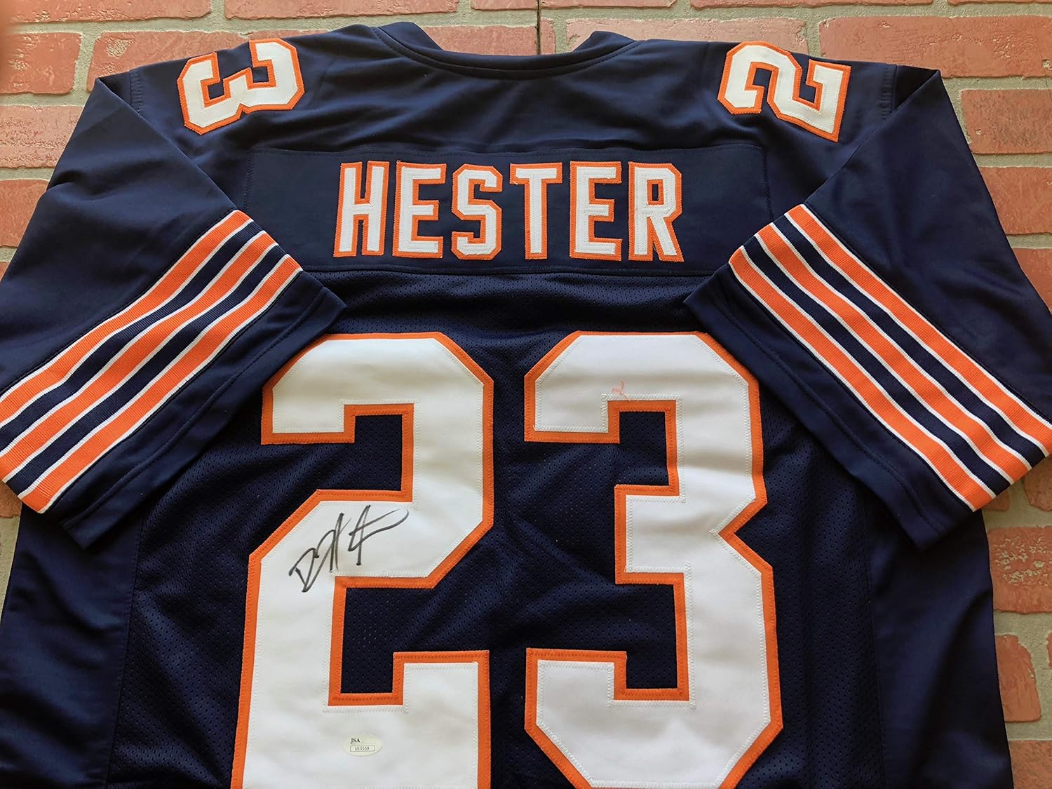 devin hester signed jersey