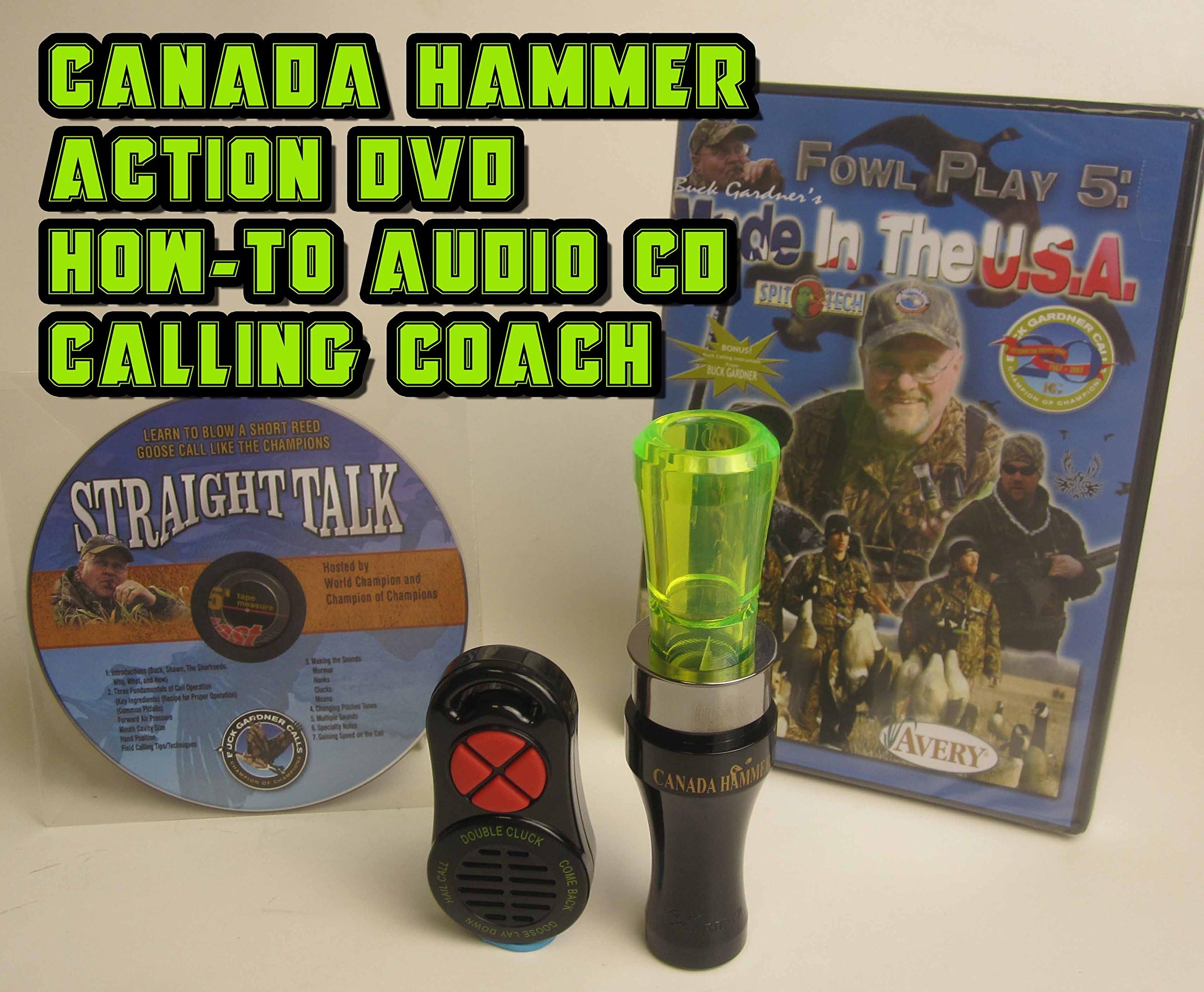 Black-Green Canada Hammer Combo| KIT-CHP-BP/FG | Goose Call