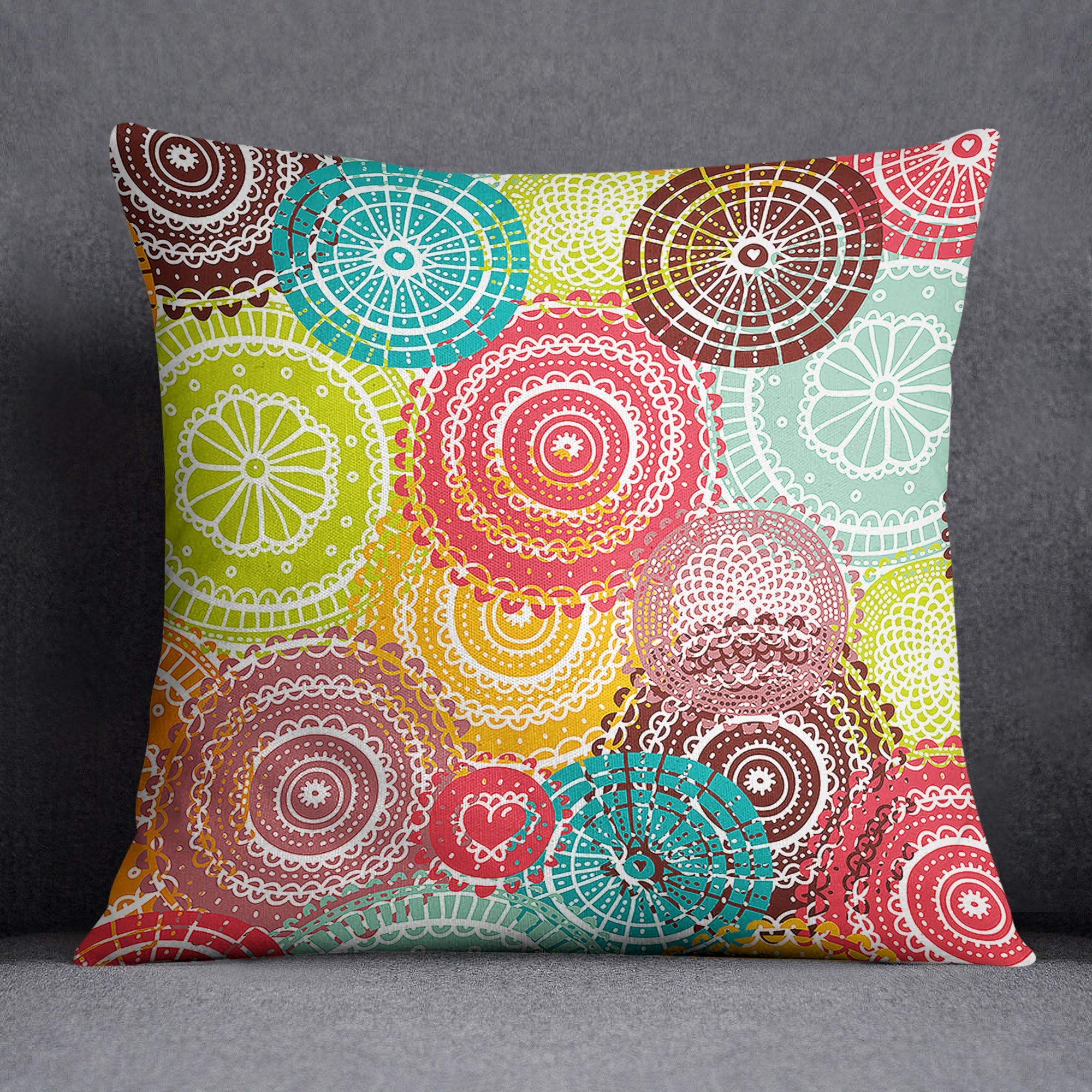 Bonamaison Decorative Cushion Cover, Multi, 45x45