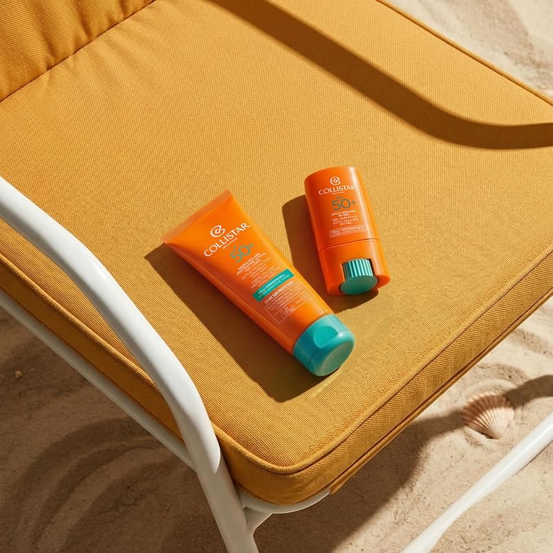 Gesichtscreme mit aktivem Sonnenschutz LSF50+ für überempfindliche Haut, Vorbeugung von Falten und Sonnenflecken, auch optimal für Brust, Dekolleté und Hände, ohne Silikonen und Nickel,50ml