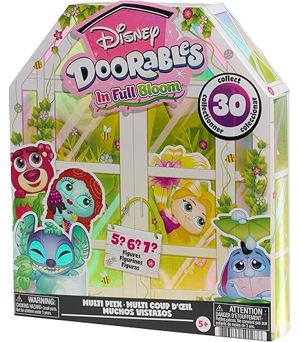 Winnie The Pooh Doorables - Confezione Da 3 Bustine Cieche Con Mini Figure Collezionabili + Adesivi - Gioco Per Bambini - 2