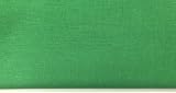 M & J Plain Emerald 100% Cotton Fabric 60in Wide 2 Metre Emerald Green view 2