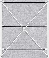 Yaheetech Vertical Narrow Chest of Drawers 4-Drawer Fabric Storage Unit Light view 6