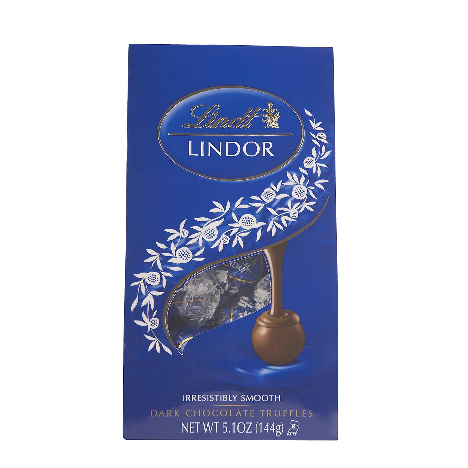 Lindt Lindor Truffle, Dark Chocolate, 5.1 oz Grocery