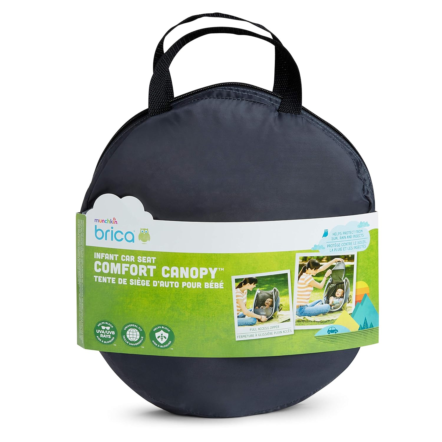 Buy Brica Infant Comfort Canopy Car Seat Cover Online At Low