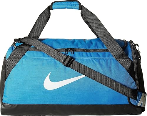 blue nike duffle bag