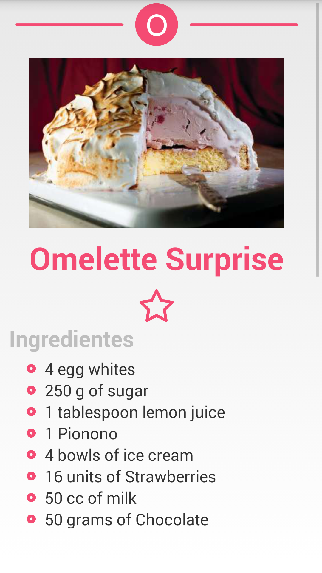 Desserts from A to for Android