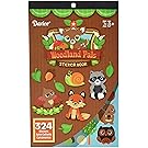 Darice 106-6555D 324 Piece Woodland Critters Theme Activity Sticker Book