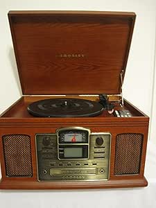 Amazon.com: Crosley CR245-PA Director CD Recorder (Paprika