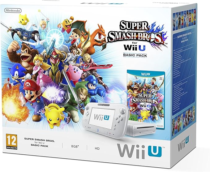 Nintendo Wii U Consola Basica Super Smash Bros Amazon Es Videojuegos
