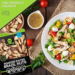 NUT CRAVINGS - Brazil Nuts Roasted & Salted - No