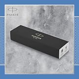 Parker IM Fountain Pen Premium Blue Grey Chrome Trim Fine Point Gift Box view 5