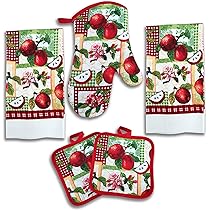 Amazon Com American Mills Juicy Apple Decor 5 Piece Printed