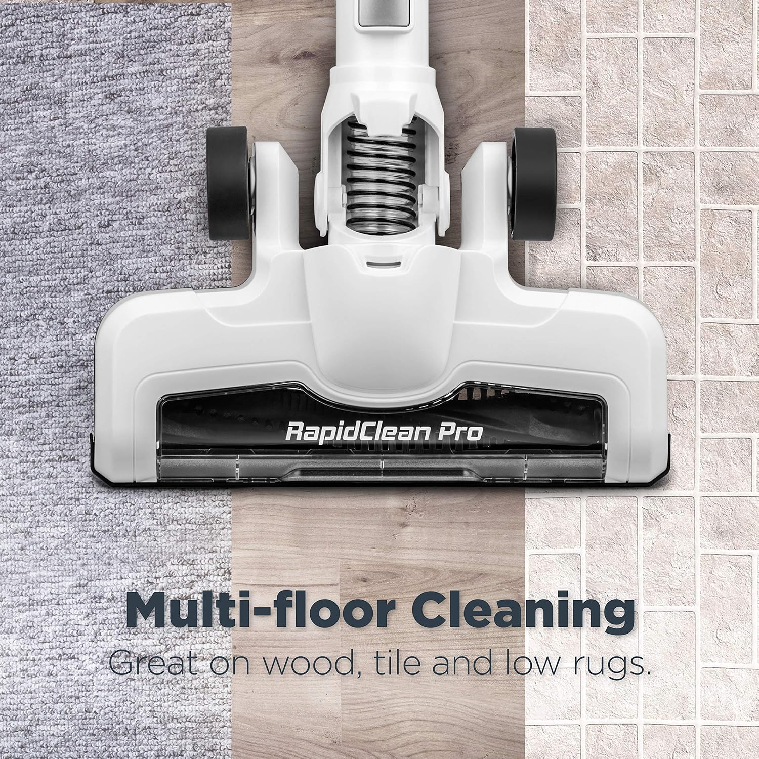 EUREKA RapidClean Pro Lightweight Cordless Vacuum Cleaner, High Efficiency Powerful Digital Motor LED Headlights, Convenient Stick and Handheld Vac, Essential, Blue: Home & Kitchen