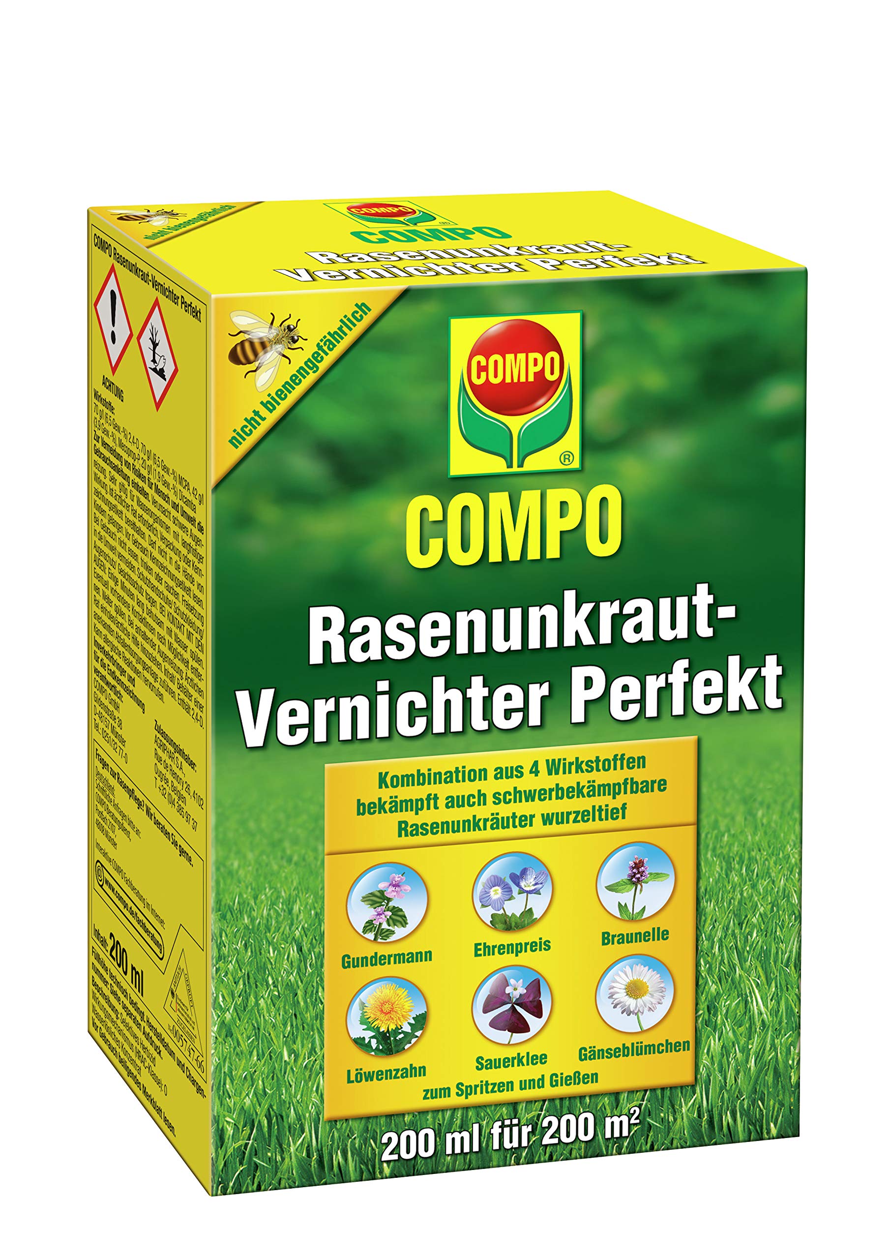 Compo 25389 Rasenunkraut-Destroyer perfectly