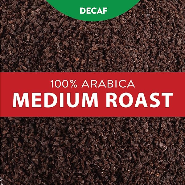 SAN FRANCISCO BAY GROUND COFFEE – DECAF BAY BRIDGE BLEND (28OZ BAG), MEDIUM ROAST, SWISS WATER PROCESSED