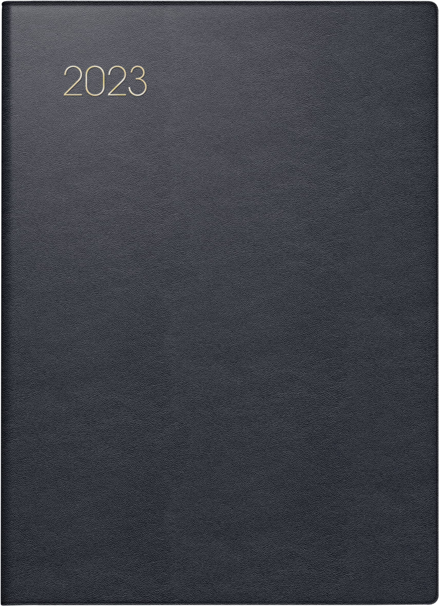 BRUNNEN Weekly calendar model 731 2023 sheet size 10 x 14 cm black