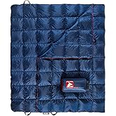 Horizon Hound Down Camping Blanket - Outdoor Travel Quilt | Sustainable, Insulated, Lightweight & Warm Gear for Sleep, Camping, Stadium, Hiking & Festivals | Water Resistant, Packable & Compact