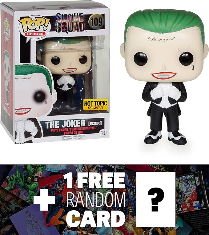 joker funko pop hot topic exclusive